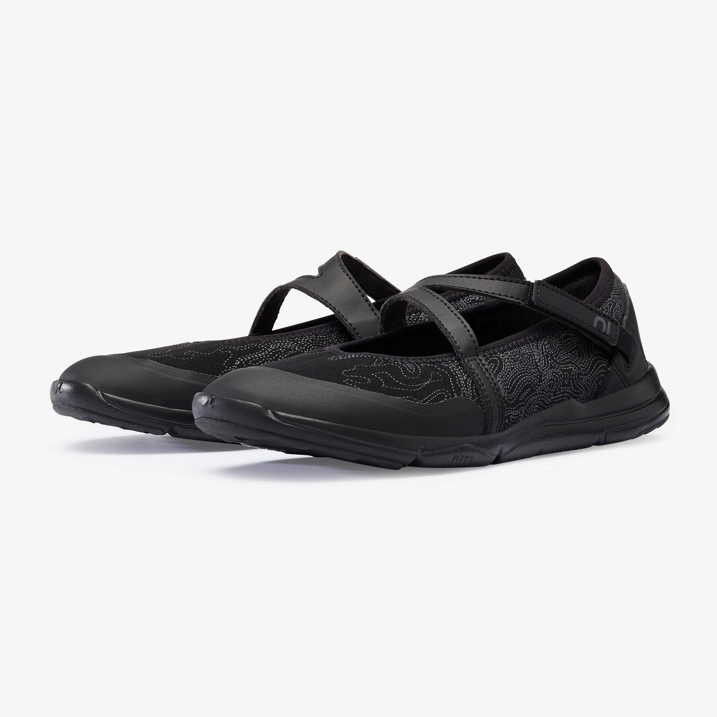 WOMEN'S PW 160 BR'EASY URBAN WALKING PUMPS - BLACK -  1