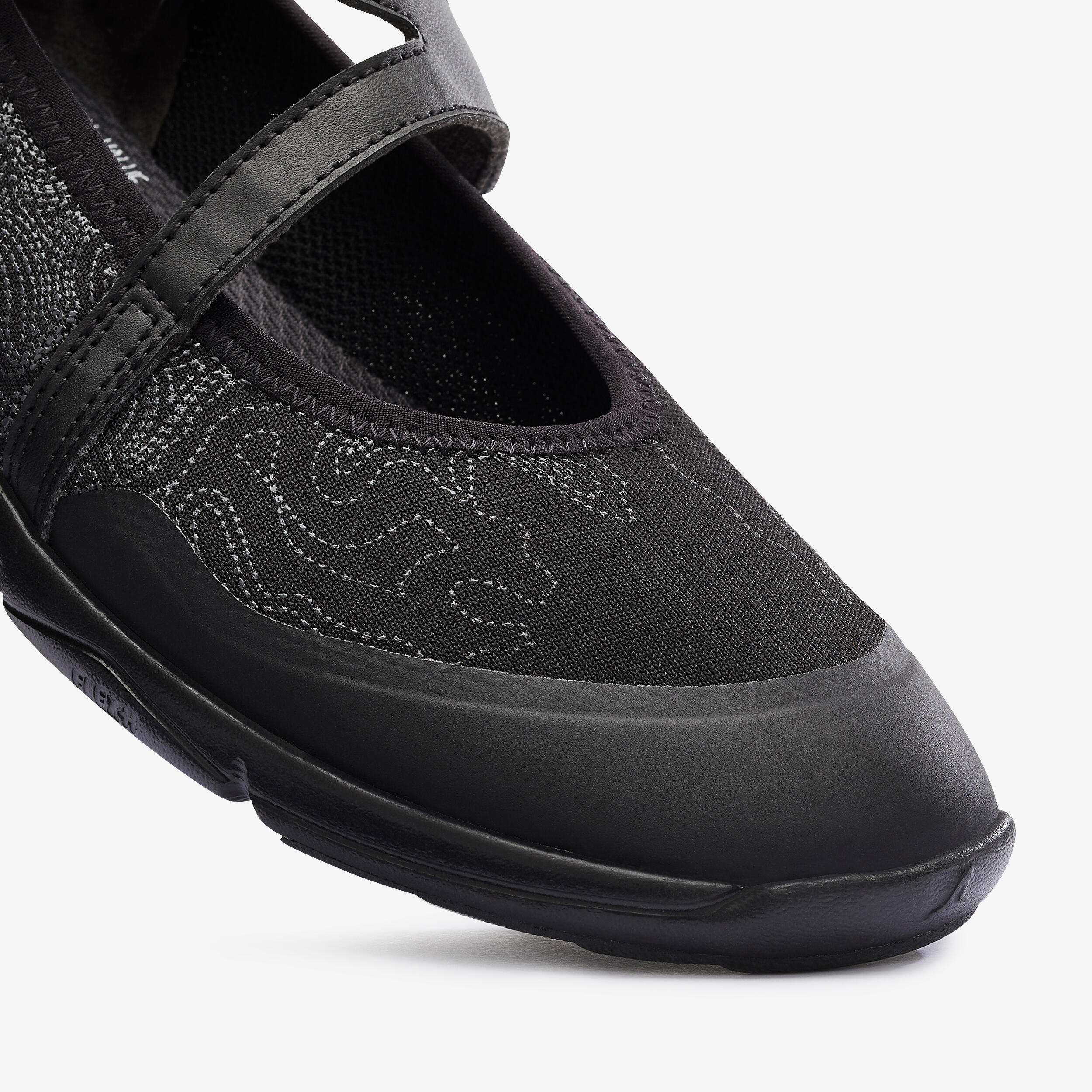 WOMEN'S PW 160 BR'EASY URBAN WALKING PUMPS - BLACK