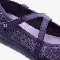 PUMPS PW 160 BR'EASY WOMEN'S URBAN WALKING BALLERINA - PURPLE