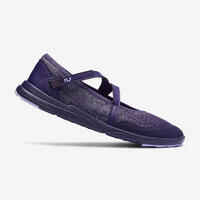 PUMPS PW 160 BR'EASY WOMEN'S URBAN WALKING BALLERINA - PURPLE