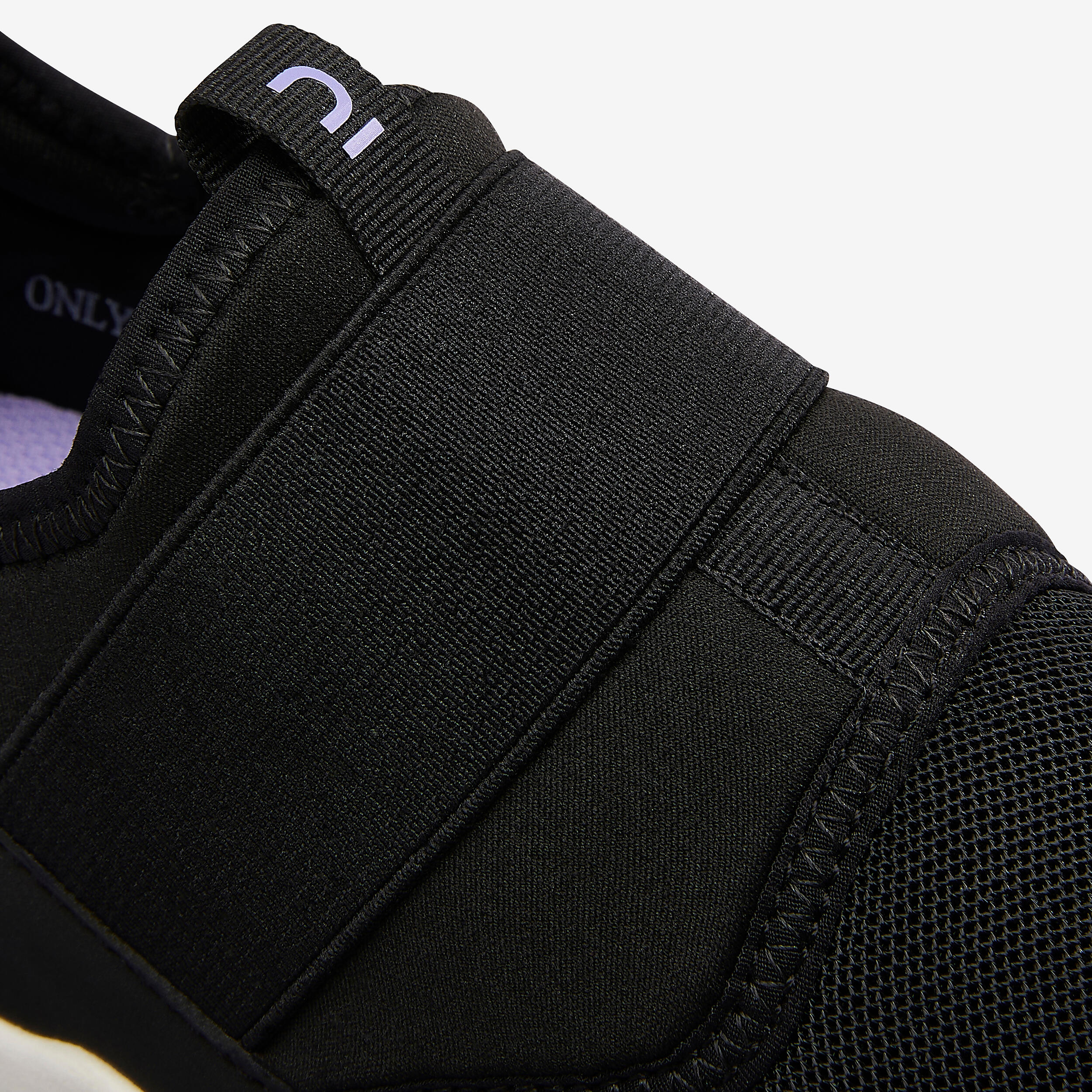 Women's Urban Walking Shoes - PW 160 Slip-On Black/Purple - black, Neon ...
