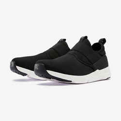 PW 160 Slip-On Women's Urban Walking Shoes - Black/Lilac