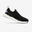 Walking Schuhe Sneaker Damen Slip On - PW 160 schwarz/lila