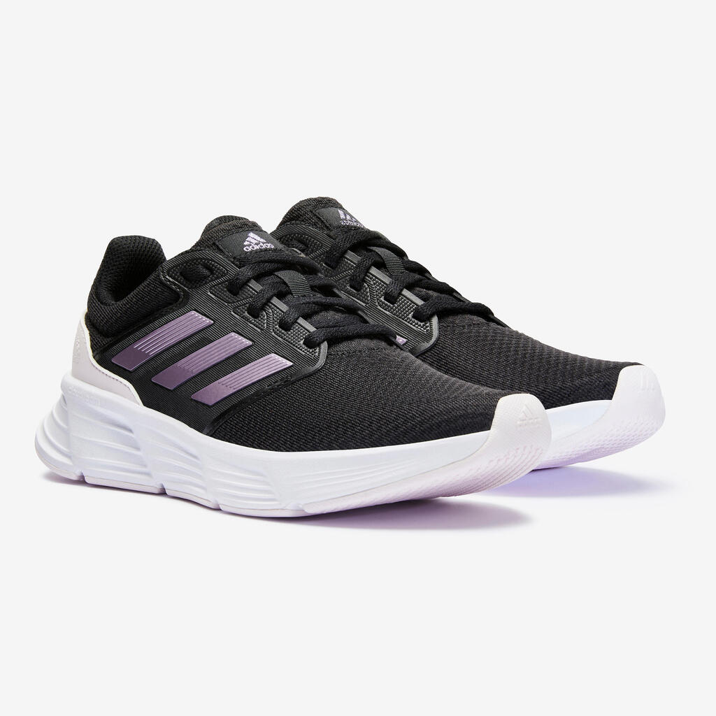 ADIDAS GALAXY 6 WOMEN'S RUNNING SHOES - BLACK