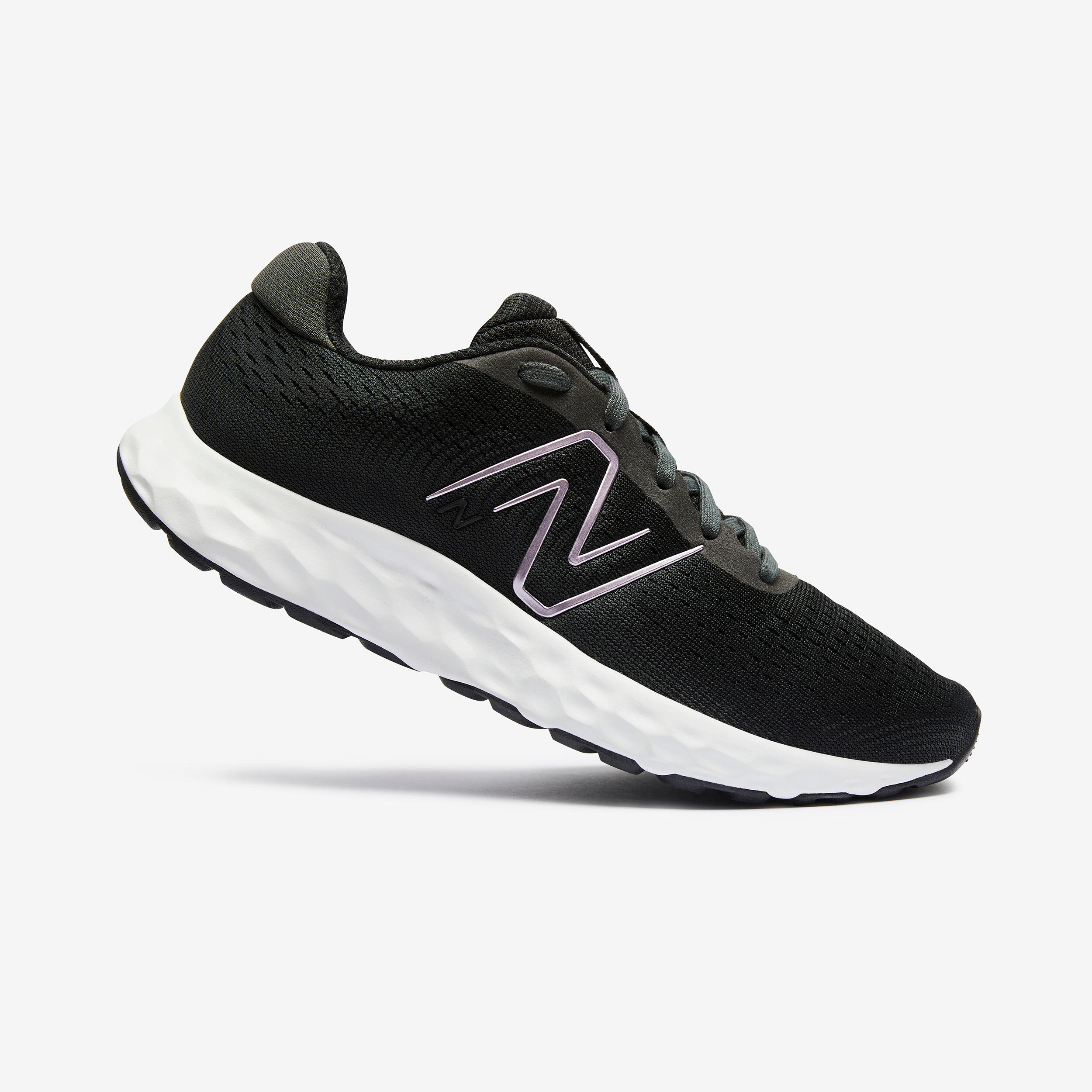 NB W520 v8 BLACK women's running shoes 1/8