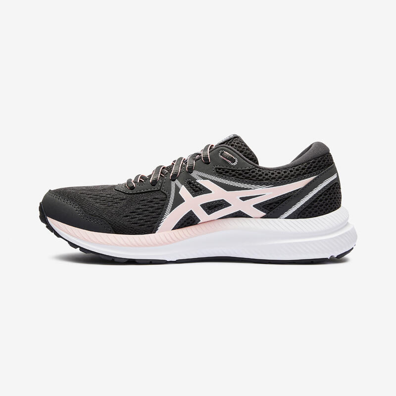 CHAUSSURE DE RUNNING FEMME ASICS GEL WINDHAWK GRIS ROSE