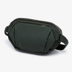 ACTIV MBLTY MESSENGER RUNNING BAG - GREEN/KHAKI