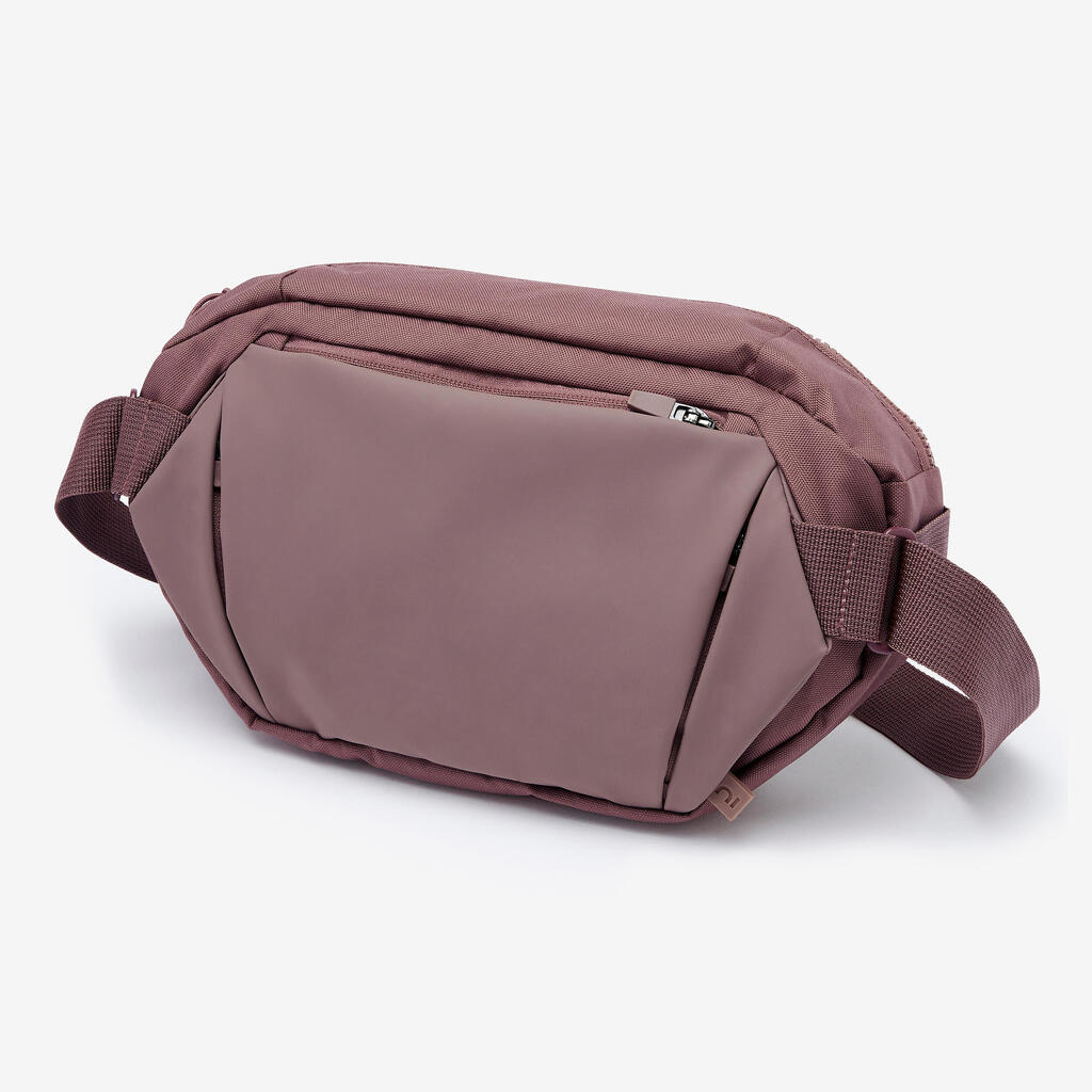 SAC BANANE MESSENGER - MARCHE URBAINE - ACTIV MBLTY ROSE TAUPE