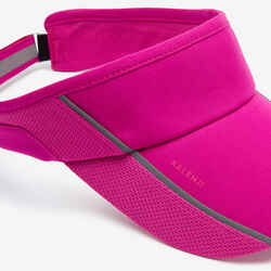 Unisex Running Visor - Kiprun Adjustable Pink Fuchsia