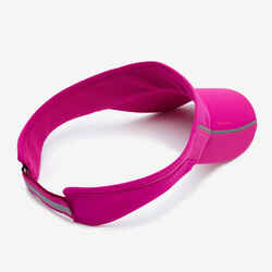 Men's Women's Adjustable Running Visor - Pink