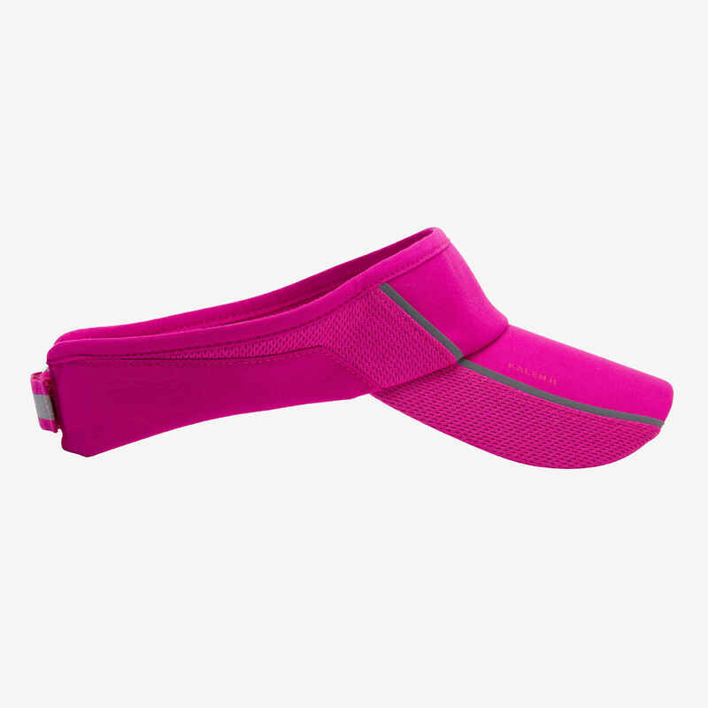 Unisex Running Visor - Kiprun Adjustable Pink Fuchsia