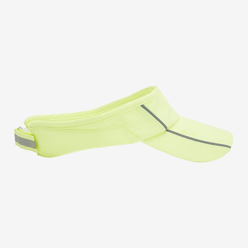 VISIERE DE RUNNING AJUSTABLE JAUNE HOMME FEMME