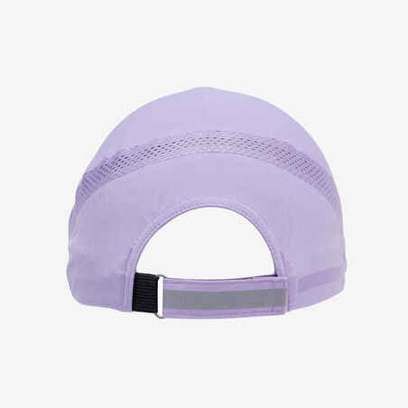 Gorra de running Hombre Mujer - KIPRUN Ajustable malva 