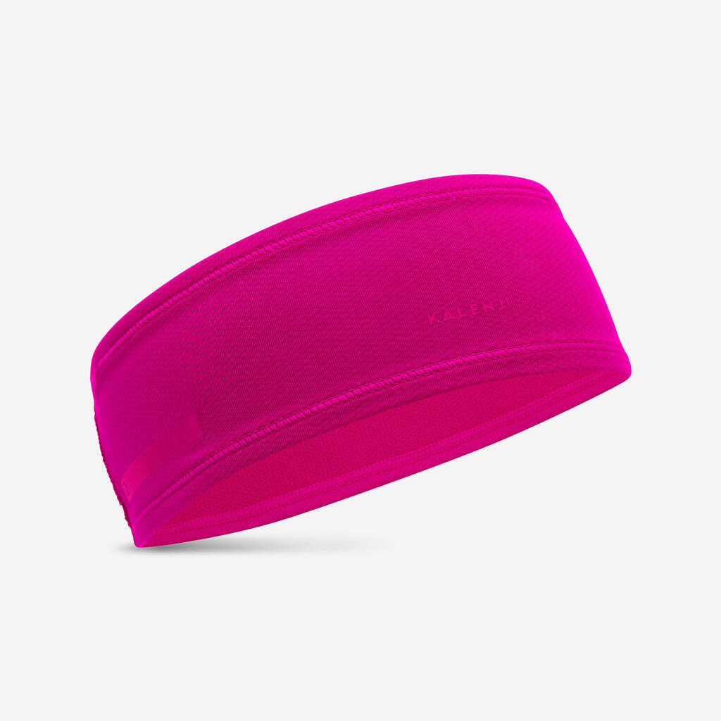 Men Women's KIPRUN running headband - light pink