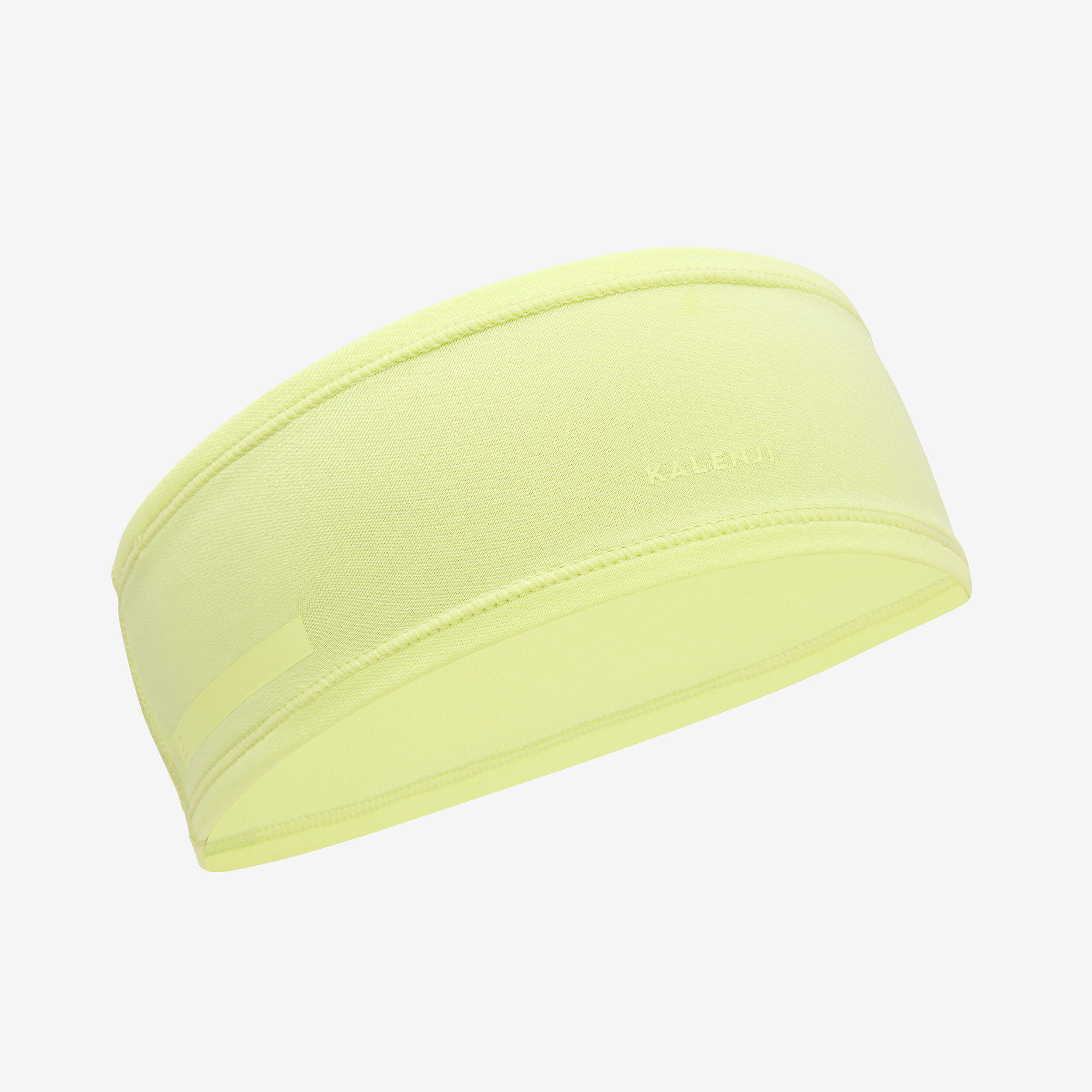 Men Women's KIPRUN running headband - yellow 4/4