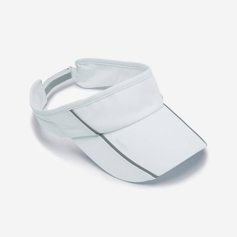 Men's Women's Adjustable Running Visor - Grey