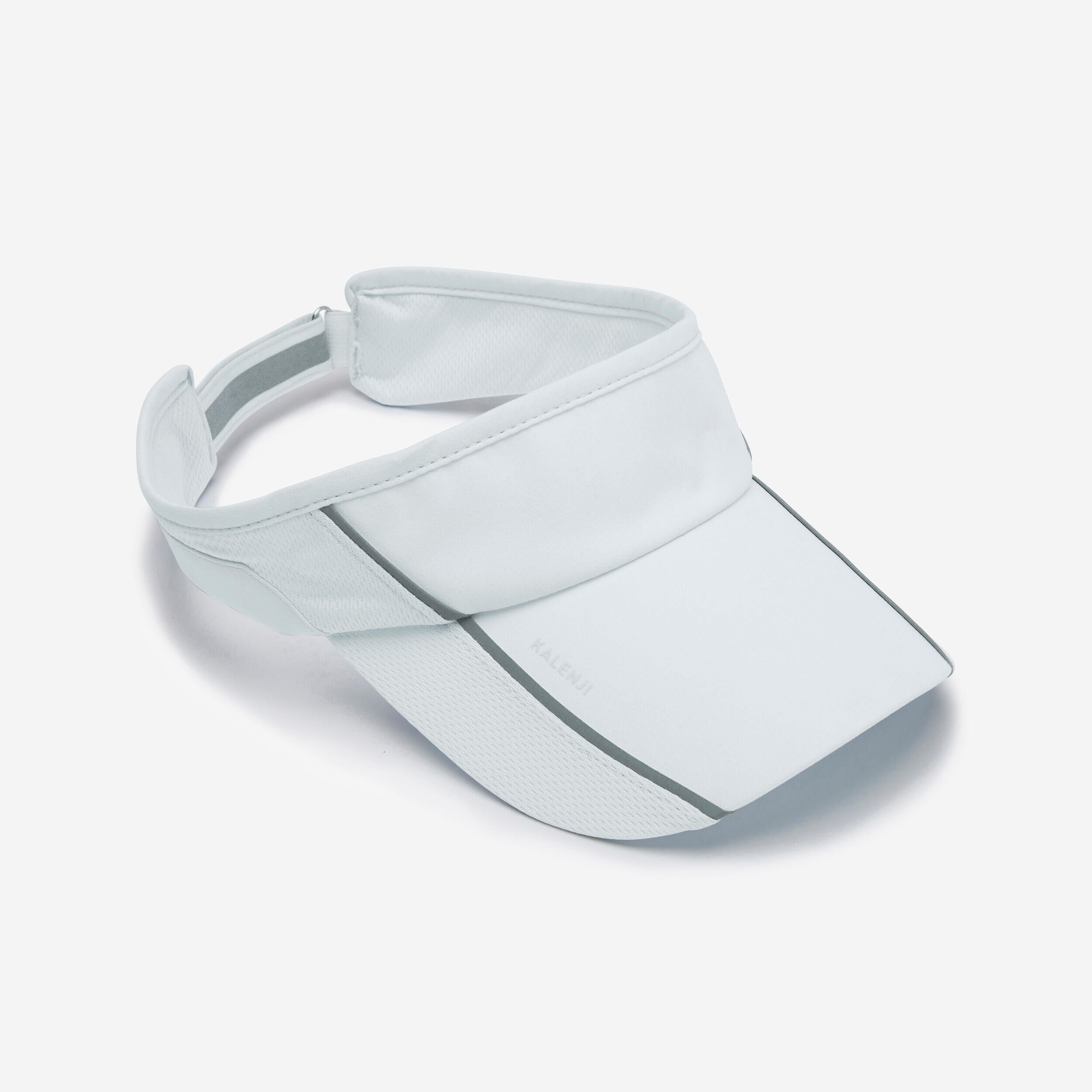 KIPRUN Unisex Running Visor - KIPRUN Adjustable Grey Mist