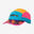 Cappellino running unisex 5 pannelli multicolore
