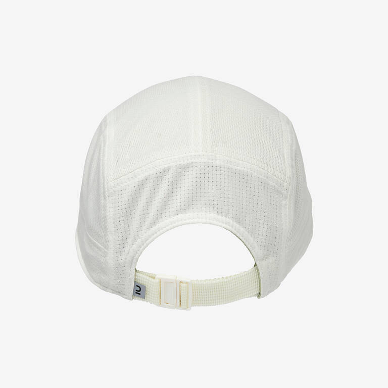 Unisex Running Cap - Kiprun 5 Panels Green White