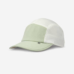 Unisex Running Cap - Kiprun 5 Panels Green White