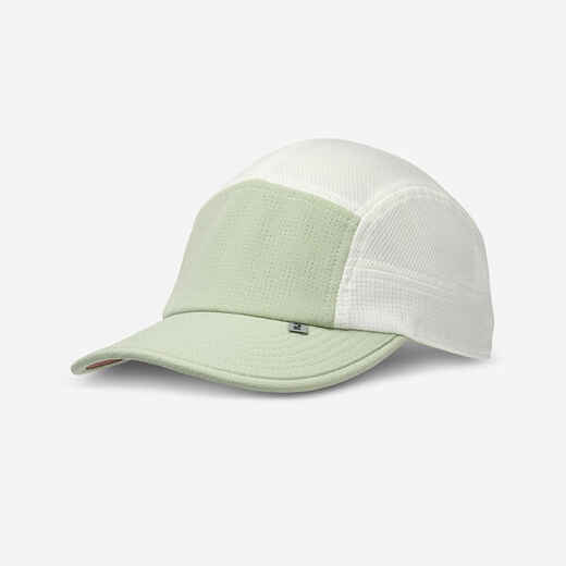 
      Lauf-Cap Schirmmütze Unisex 5 Panel - grün/weiss 
  