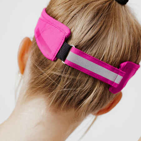 Unisex Running Visor - Kiprun Adjustable Pink Fuchsia