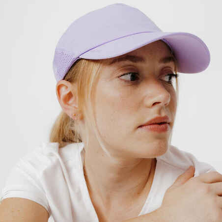 Men Women's KIPRUN Adjustable Running Cap - Mauve