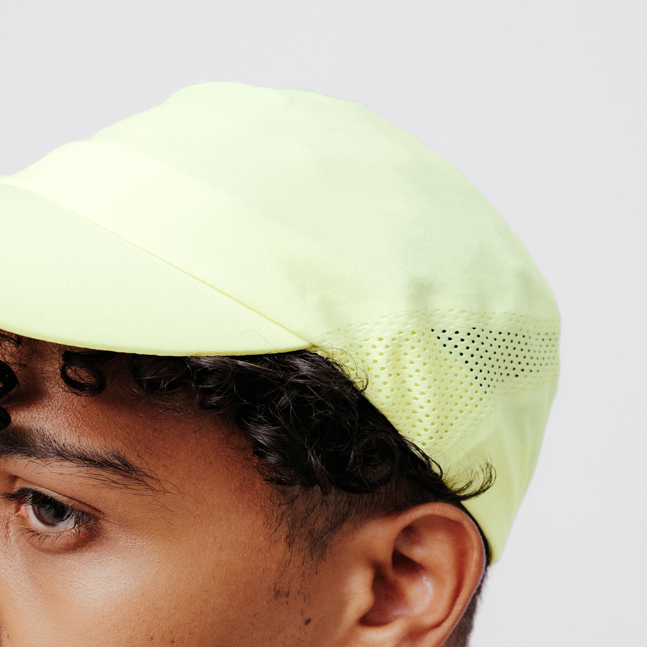 Men's Women's KIPRUN Running Adjustable Cap - yellow 7/9