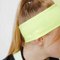 Men Women's KIPRUN running headband - yellow