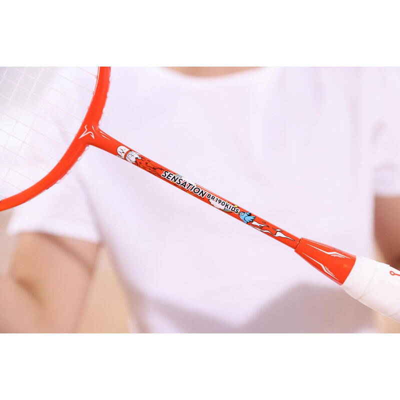 Kinder Badmintonschläger - BR 190 Easy orange