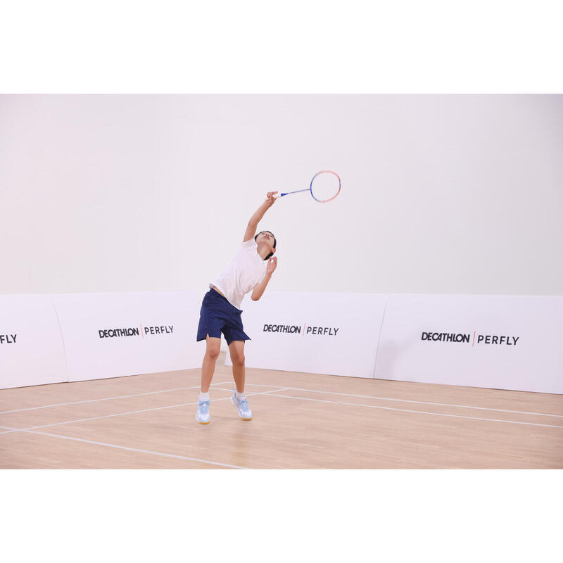 Badmintonracket voor kinderen BR 100 blauw rood