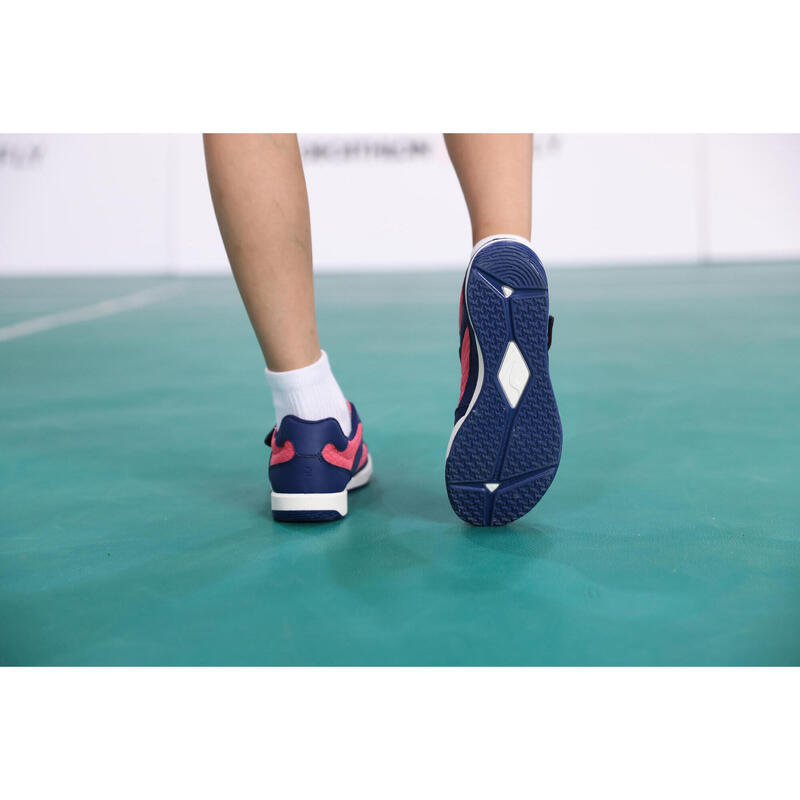 JUNIOR BADMINTON SHOES BS SENSATION 190 NAVY