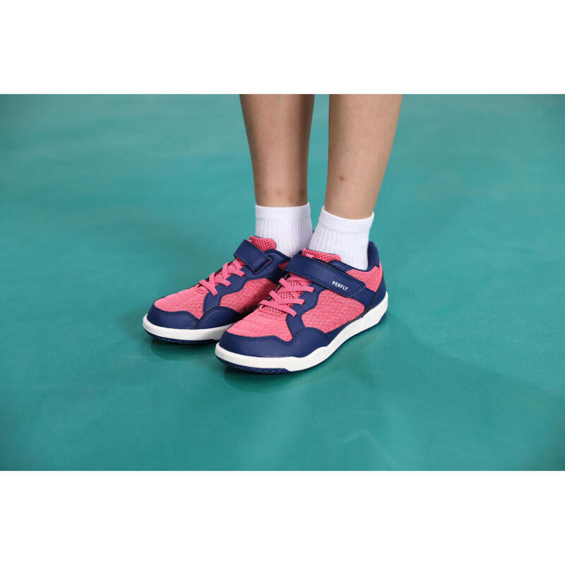 JUNIOR BADMINTON SHOES BS SENSATION 190 NAVY