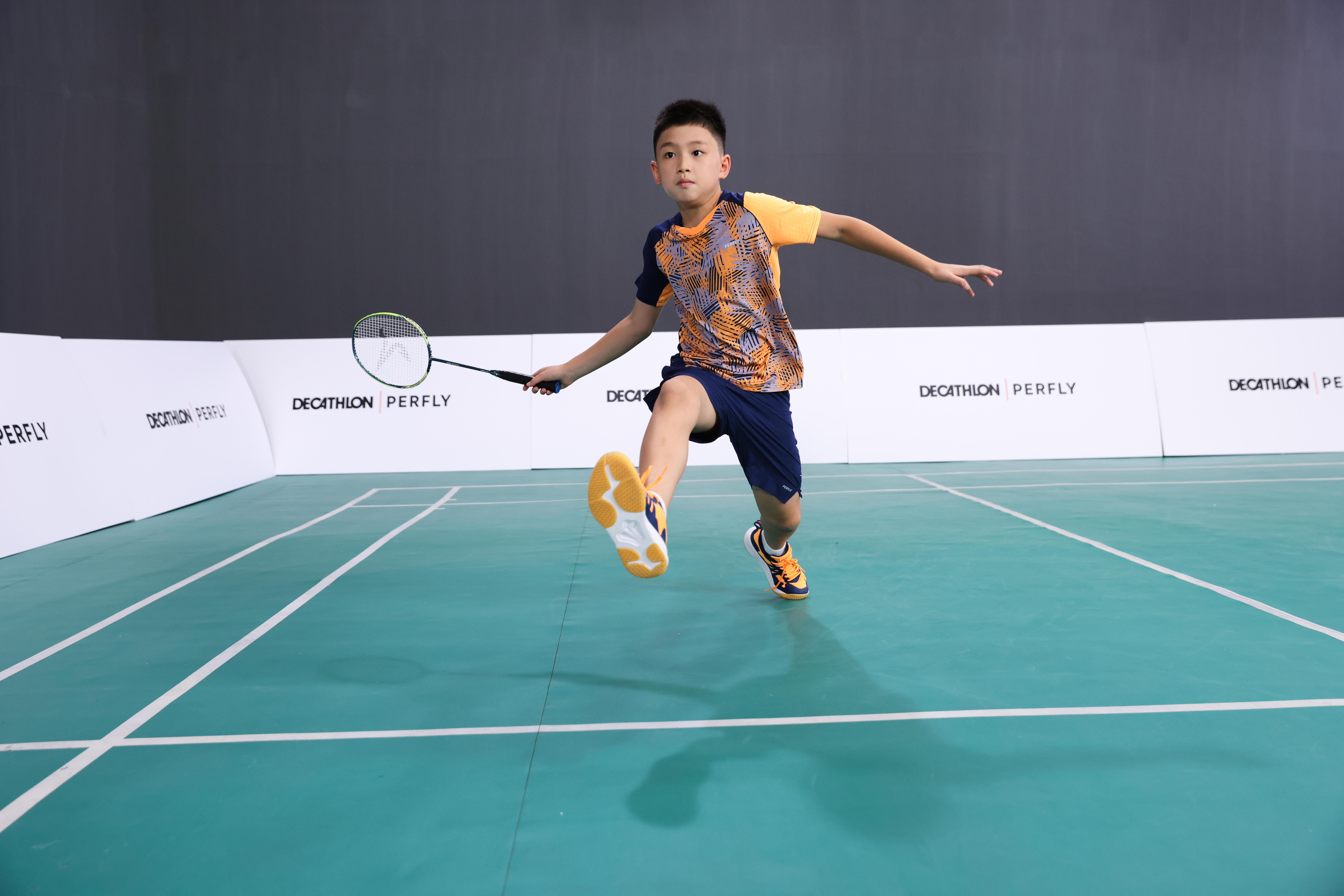 Kids' Badminton Racket - BR 500 Green - PERFLY