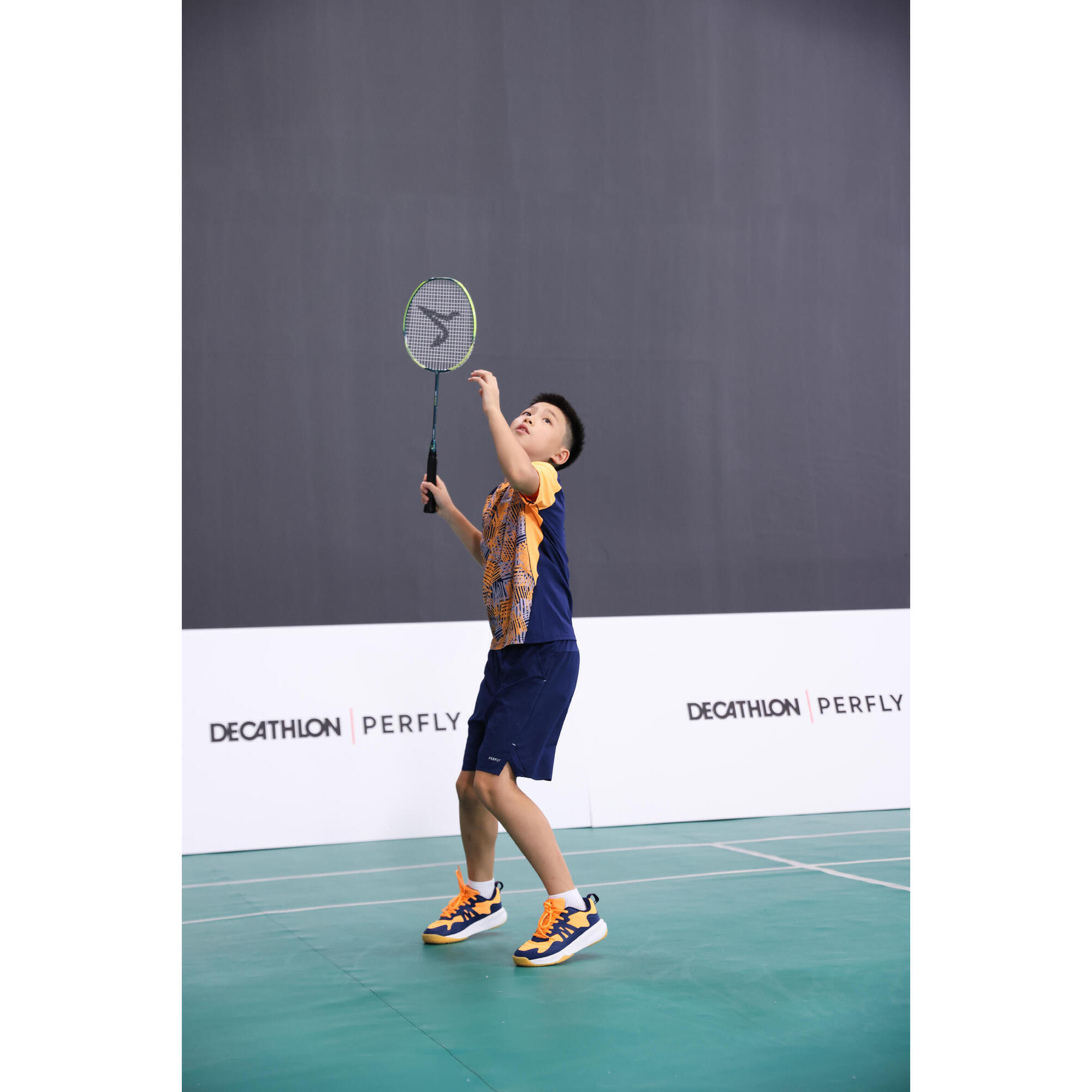 Kids' Badminton Racket - BR 500 Green - PERFLY