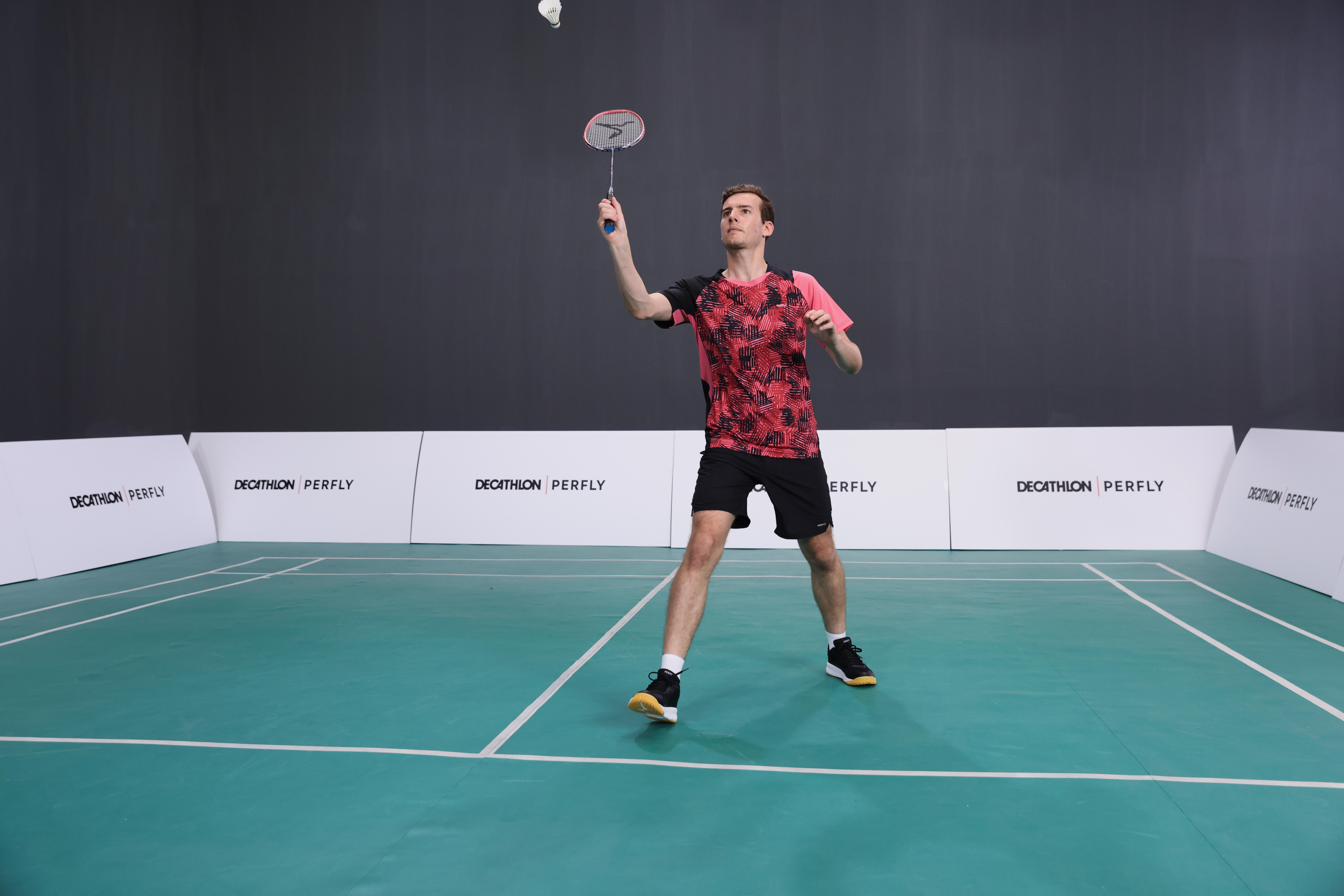 Men’s Badminton Shoes - Sensation 530 Black - PERFLY