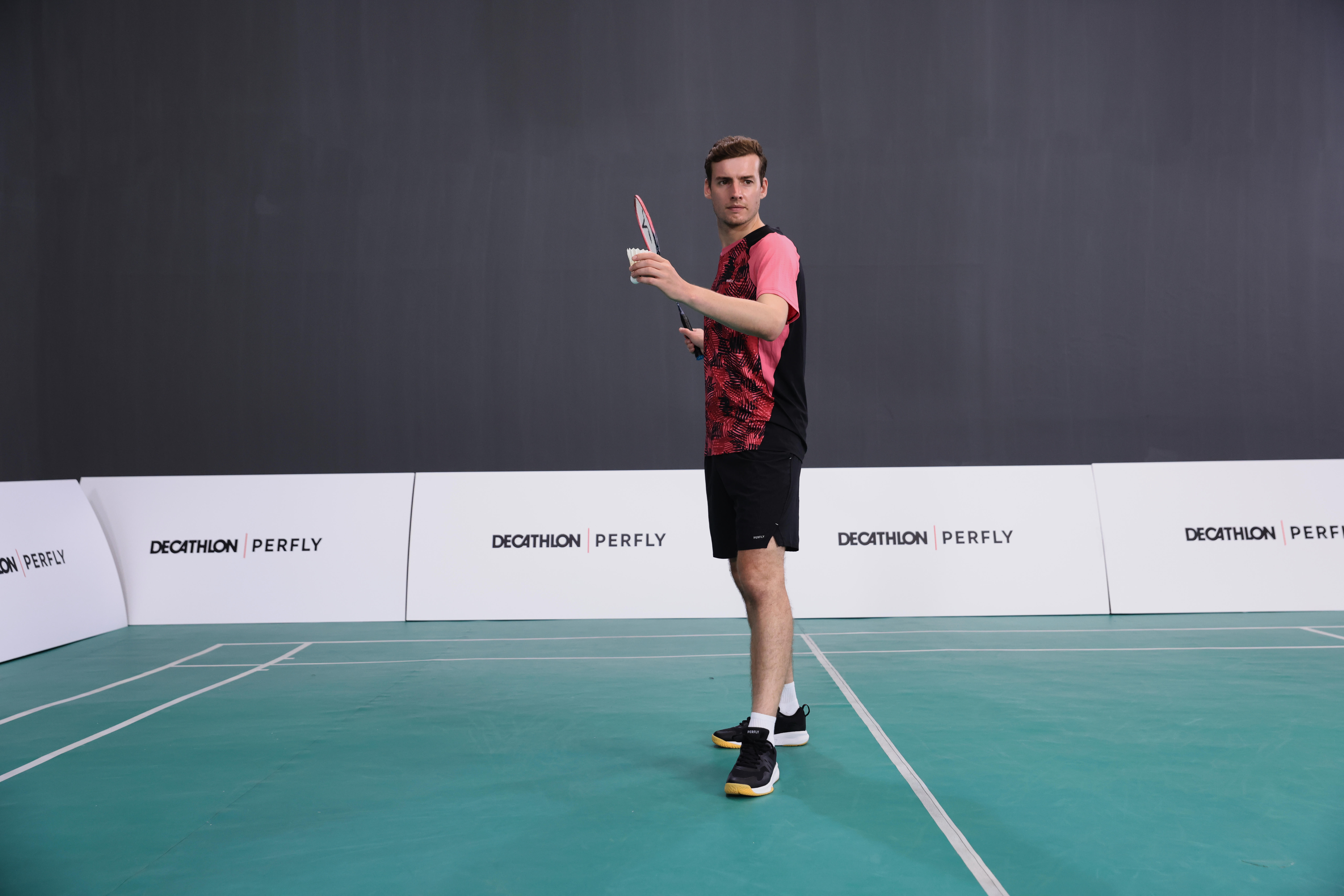 Men’s Badminton Shoes - Sensation 530 Black - PERFLY