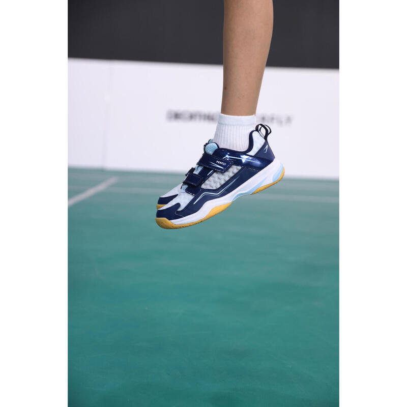 KID BADMINTON SHOES BS LITE 560 NAVY