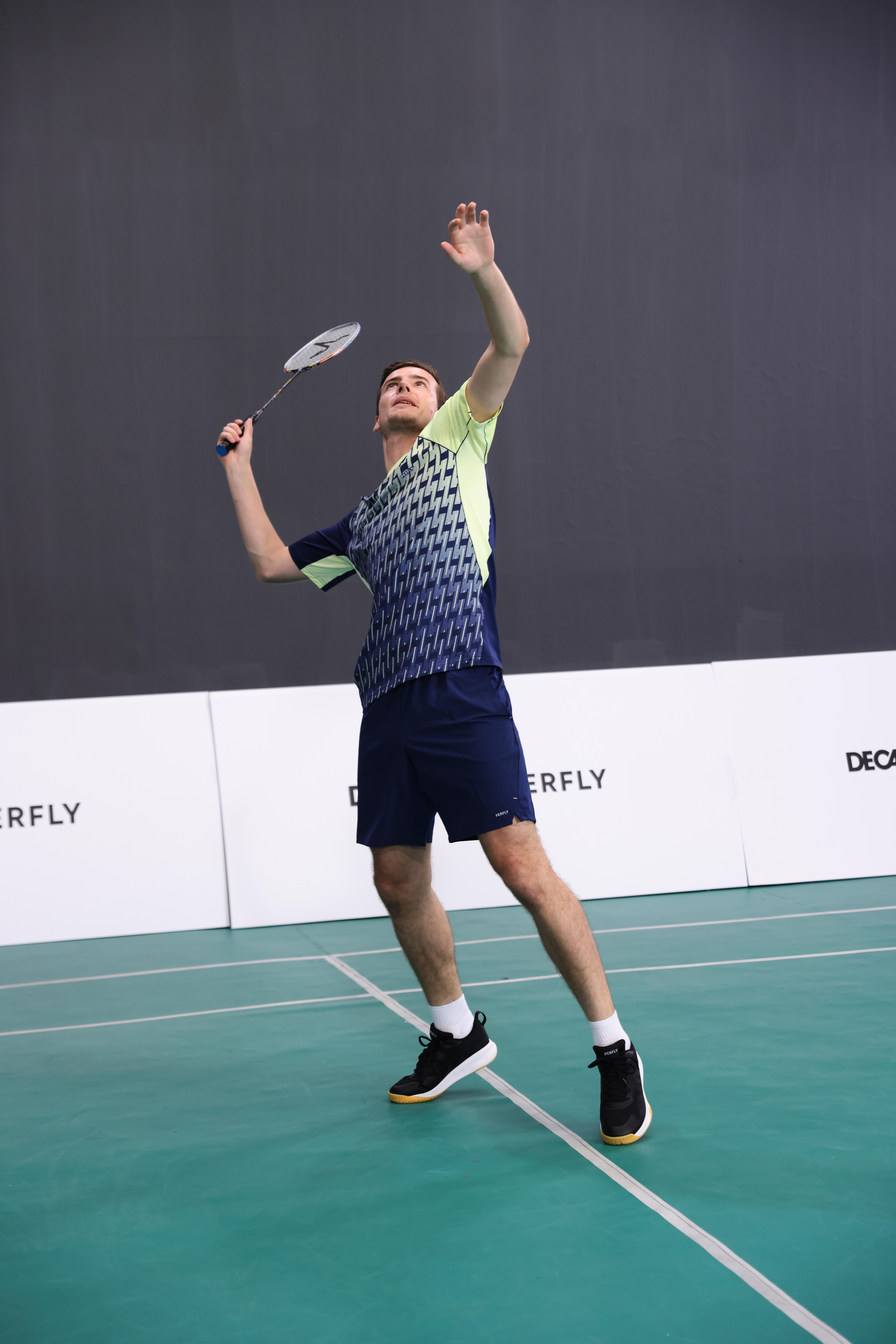 Men’s Badminton Shoes - Sensation 530 Black - PERFLY