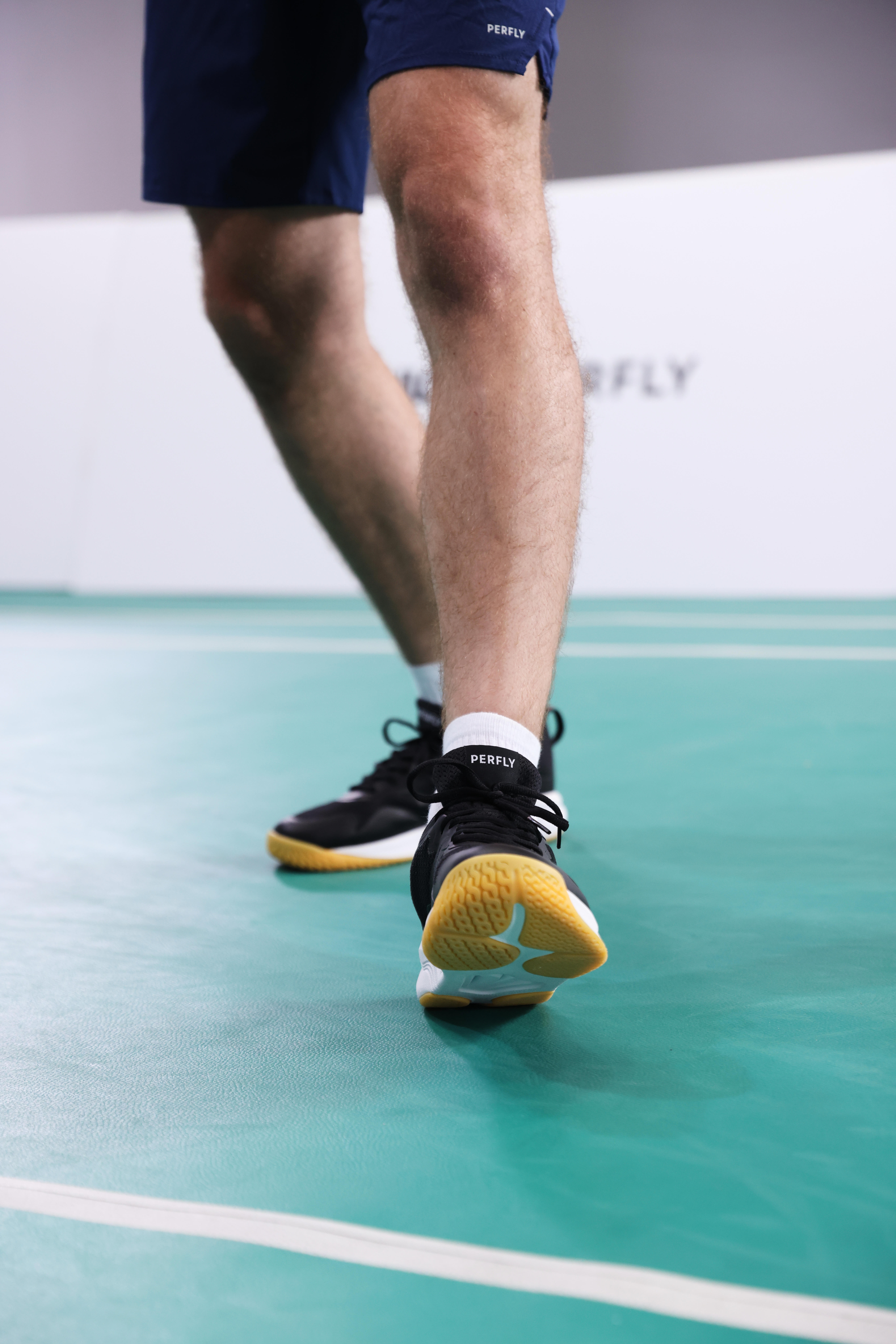 Men’s Badminton Shoes - Sensation 530 Black - PERFLY