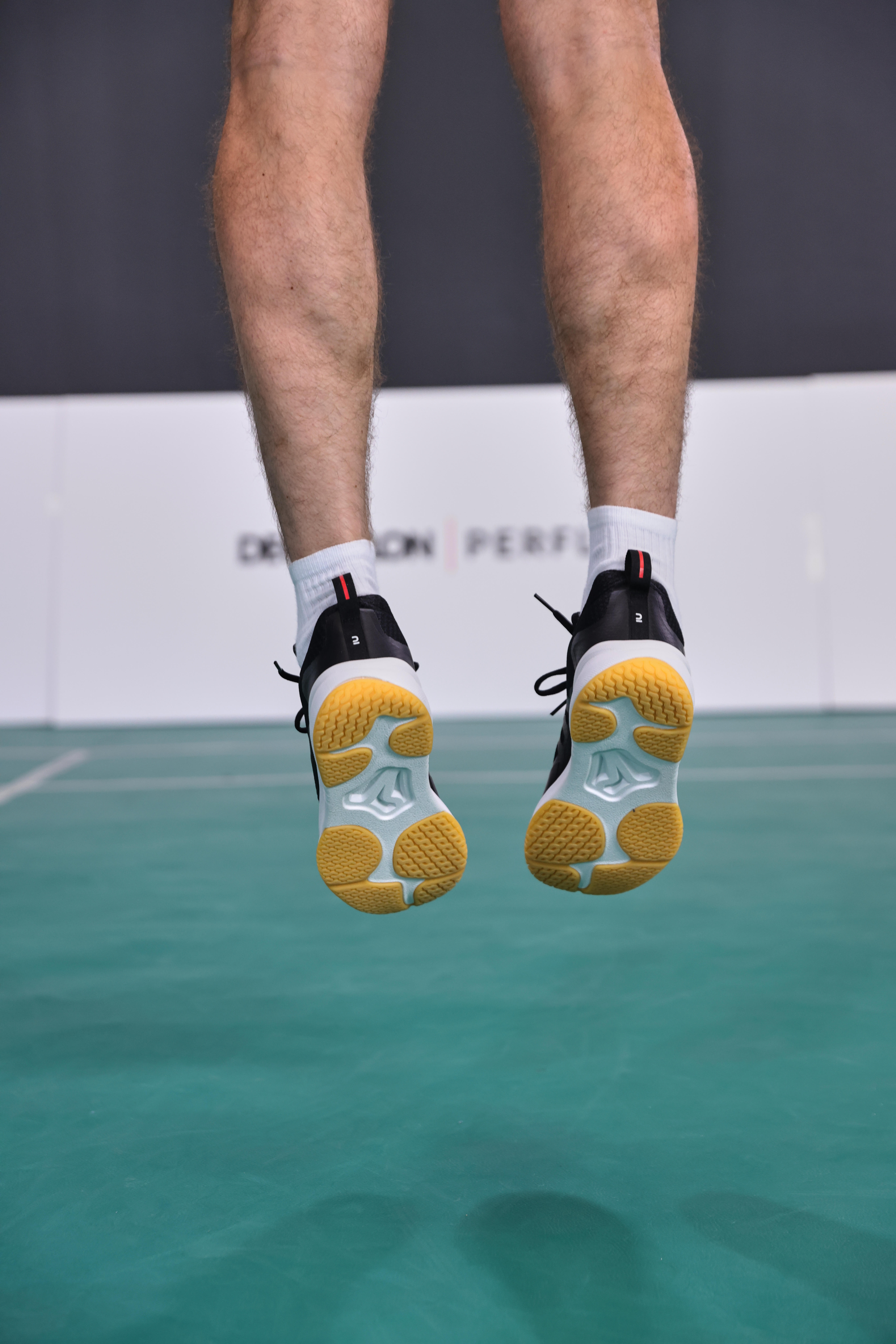 Men’s Badminton Shoes - Sensation 530 Black - PERFLY