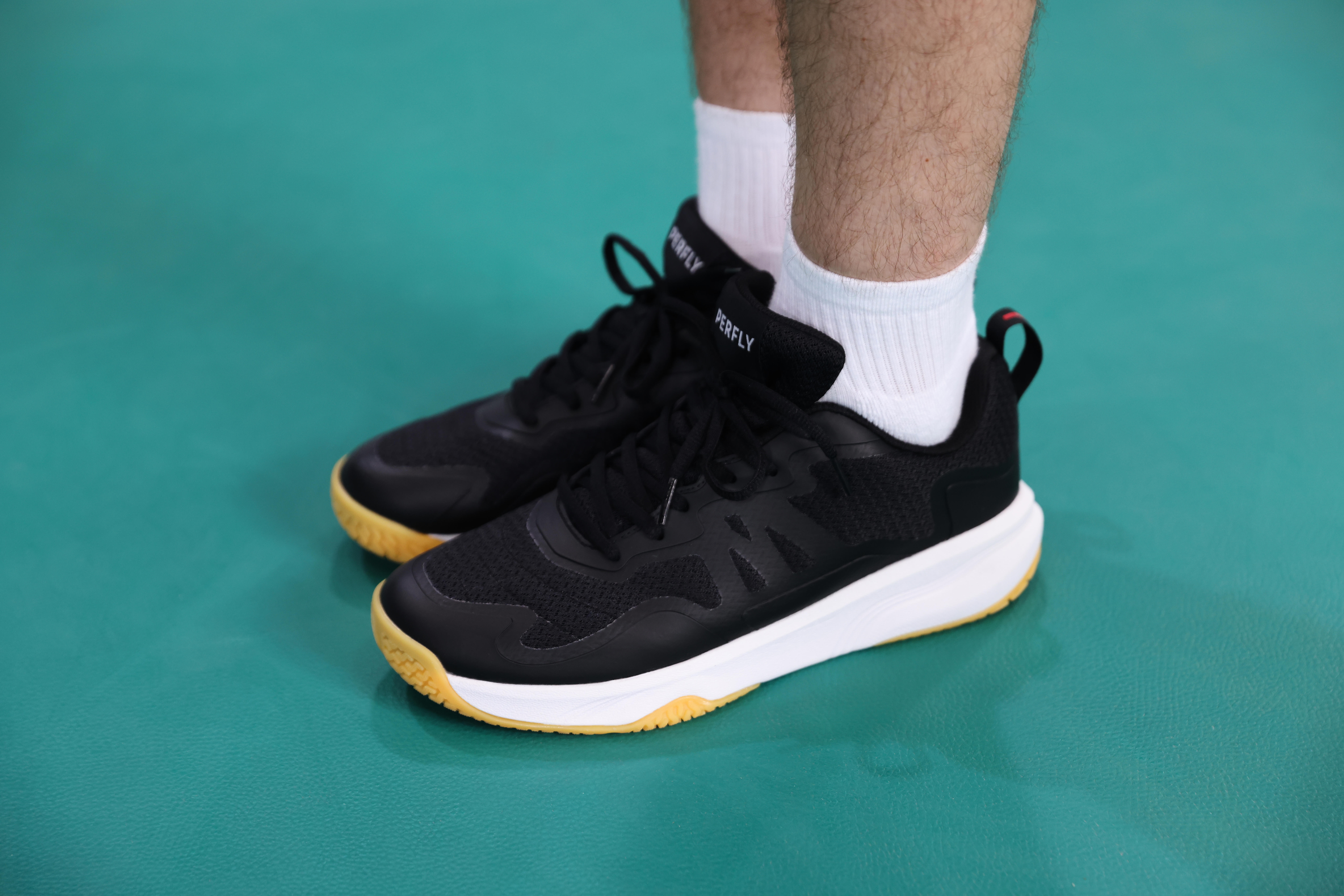 Men’s Badminton Shoes - Sensation 530 Black - PERFLY