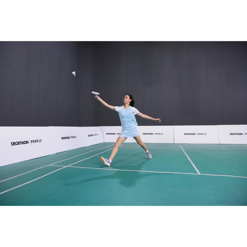 WOMEN BADMINTON SKIRT SENSATION 530 CAROLINA BLUE