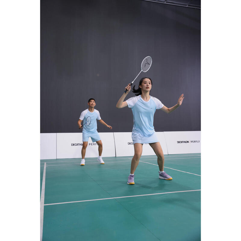 WOMEN BADMINTON SKIRT SENSATION 530 CAROLINA BLUE