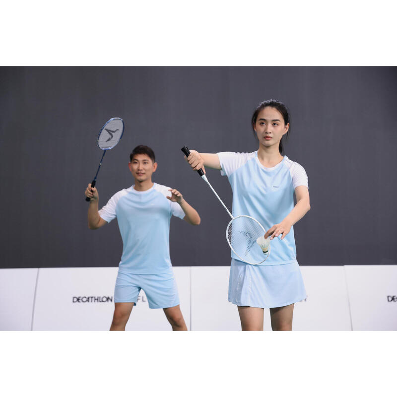 WOMEN BADMINTON SKIRT SENSATION 530 CAROLINA BLUE