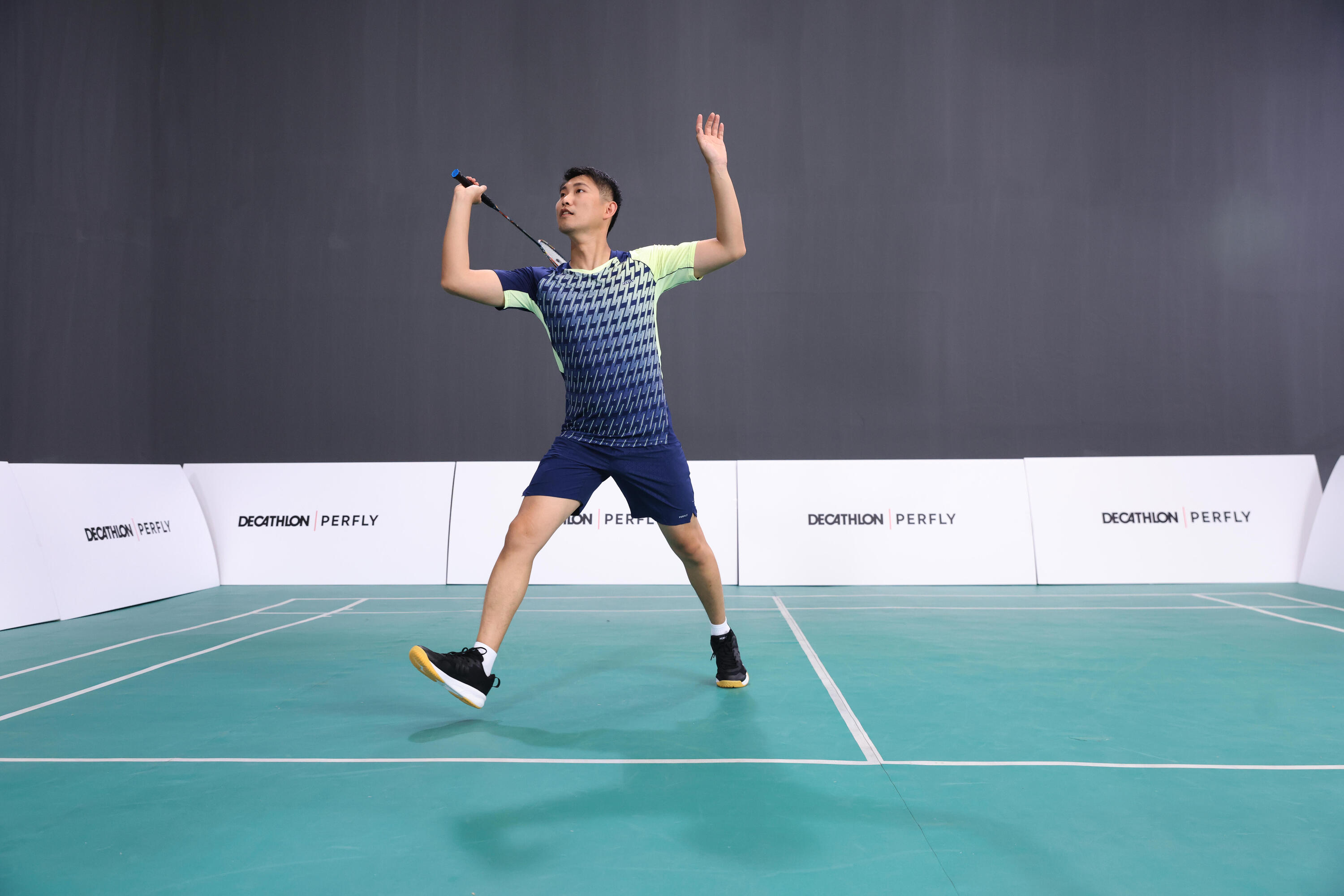 Badmintonová raketa BR Sensation 530 černo-zelená 27/29