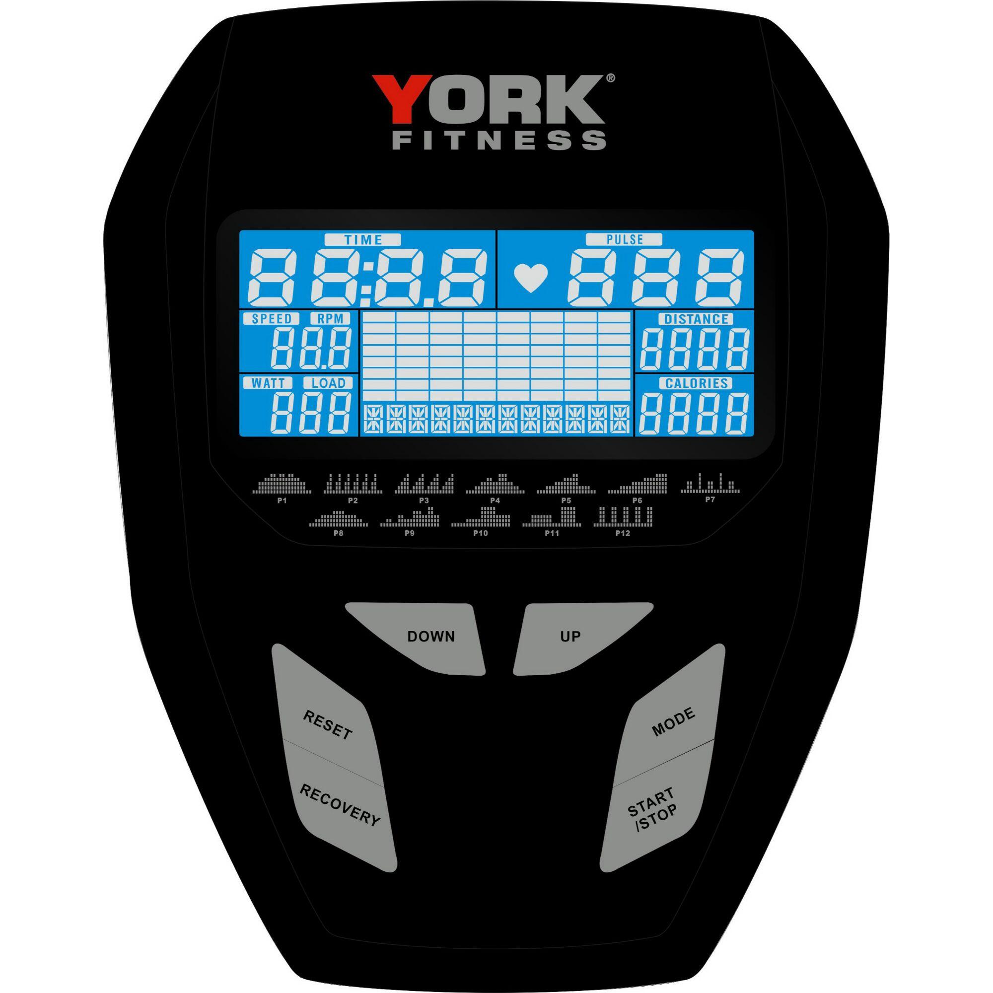 York c410 exercise bike review sale