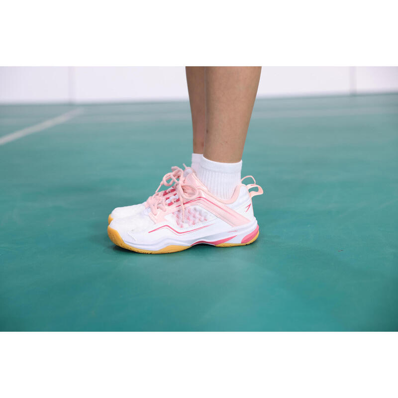 JUNIOR BADMINTON SHOES BS LITE 560 WHITE