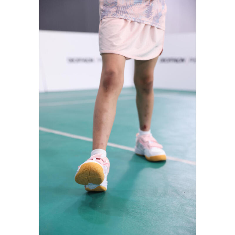 JUNIOR BADMINTON SHOES BS LITE 560 WHITE