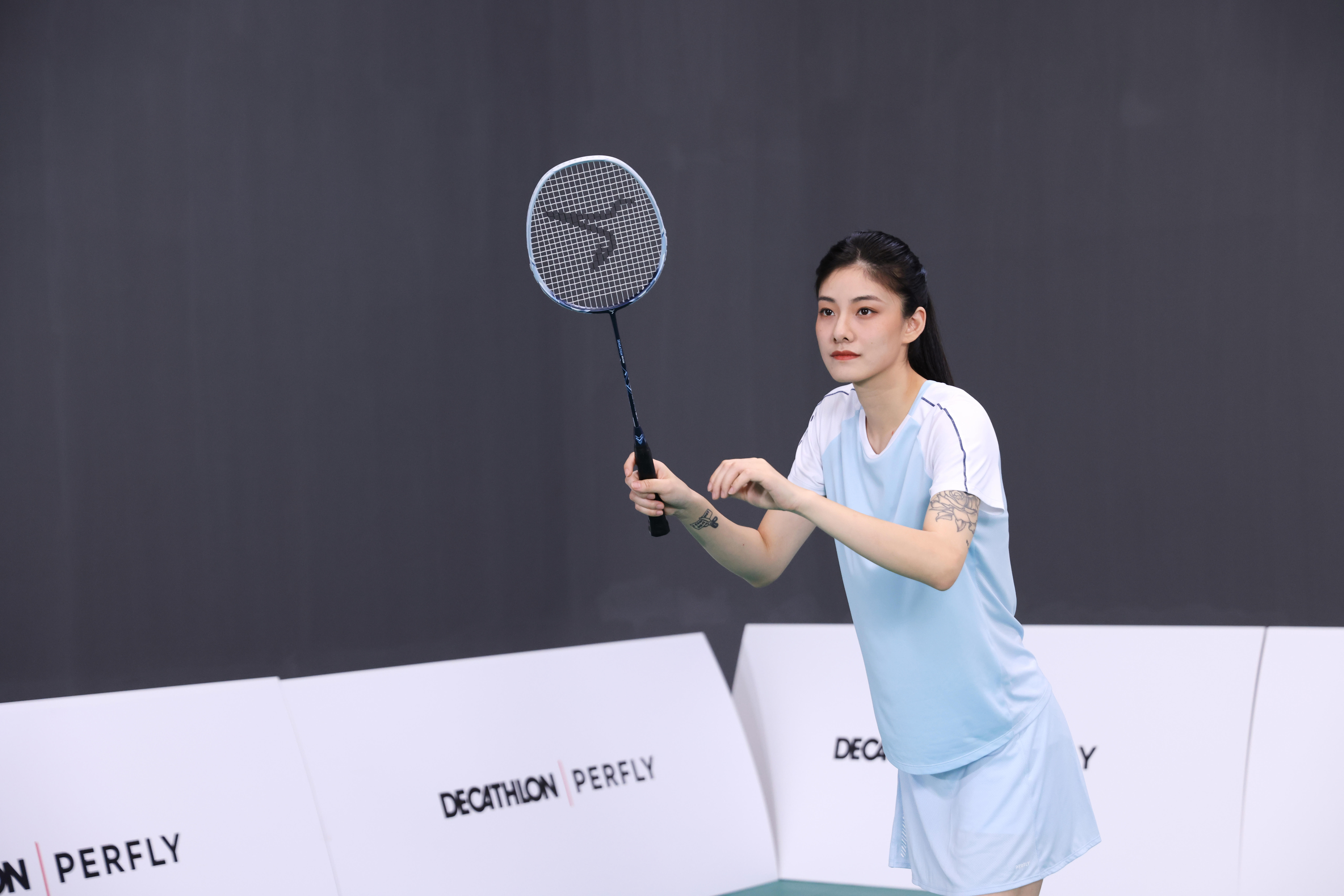 Badminton Racket - BR Sensation 530 Blue - PERFLY